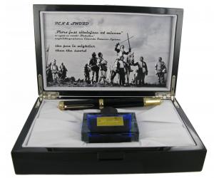 DUKE PIÓRO 91D BLACK PENSWORD GOLD 