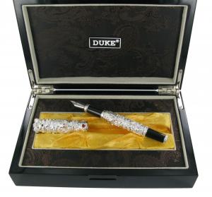 Duke Year of the Dragon silver in box